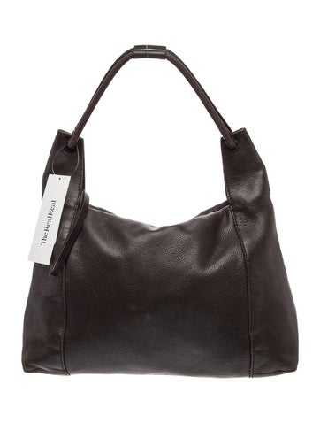 GG Canvas Leather Hobo