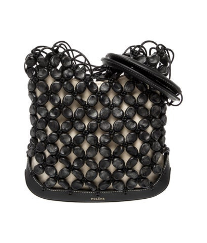 Polene Leather Shoulder Bag
