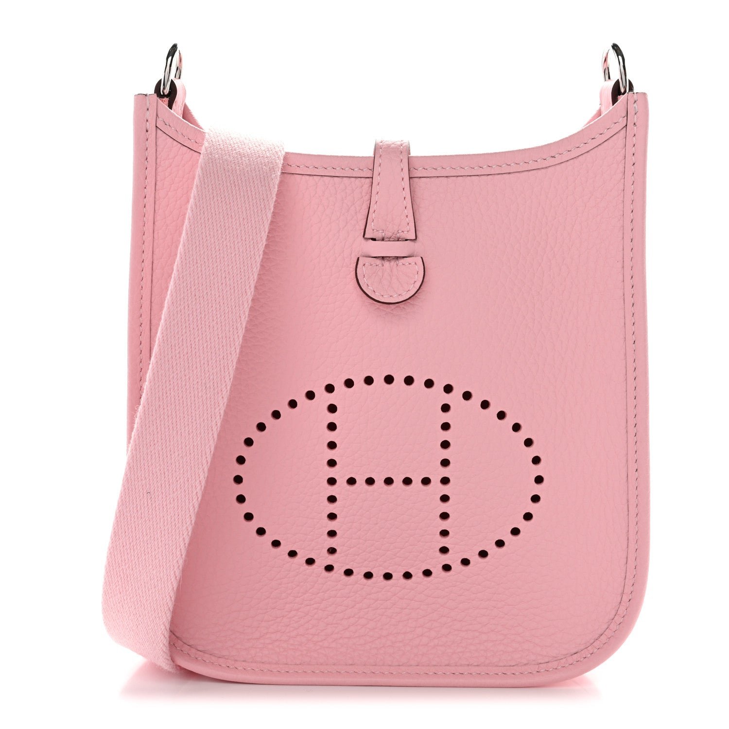 Hermes Hermes Taurillon Clemence Evelyne TPM Rose Sakura