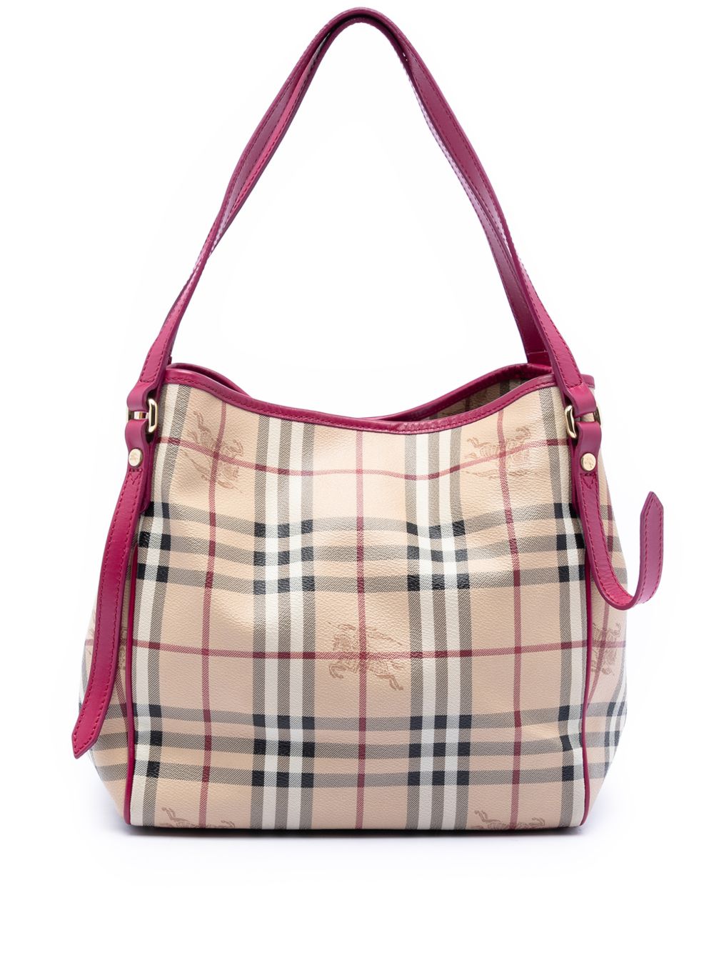 Burberry 2000-2017 Small Haymarket Check Coated Canvas Canterbury tote bag