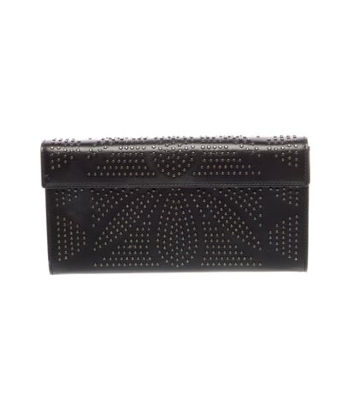Alaia Leather Clutch