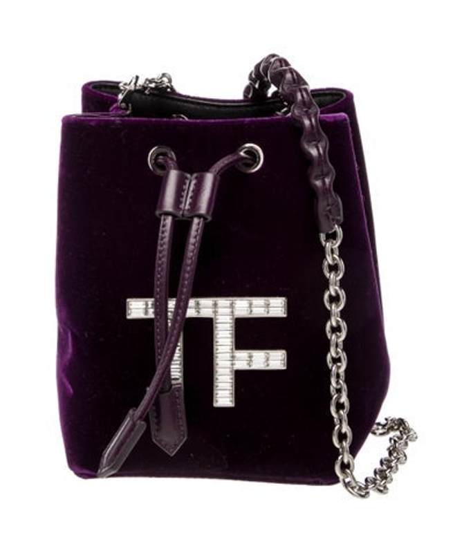 Tom Ford Ford Velvet Bucket Bag