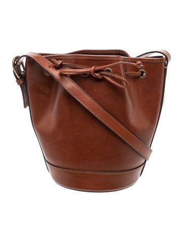 Leather Bucket Bag