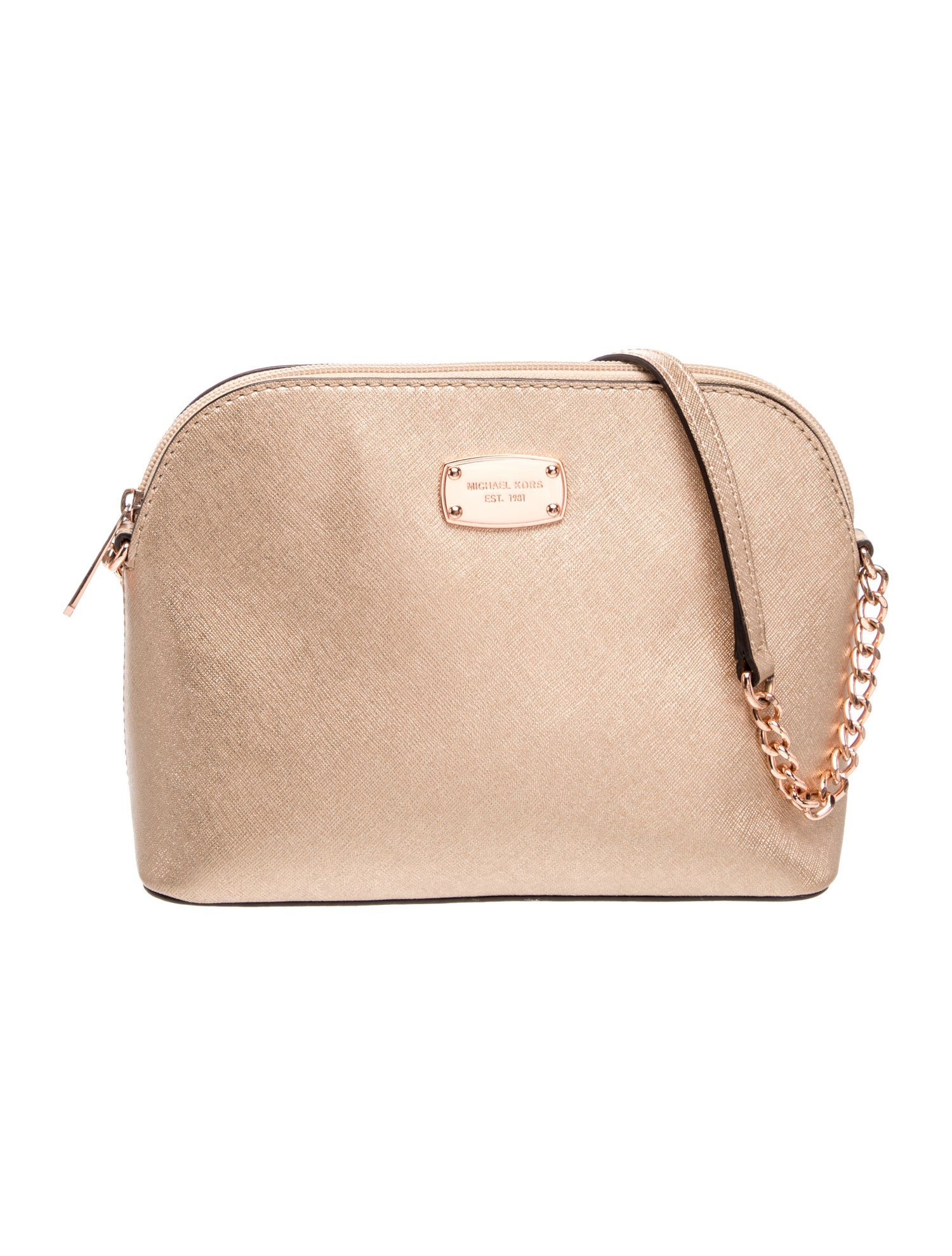 Saffiano Leather Shoulder Bag