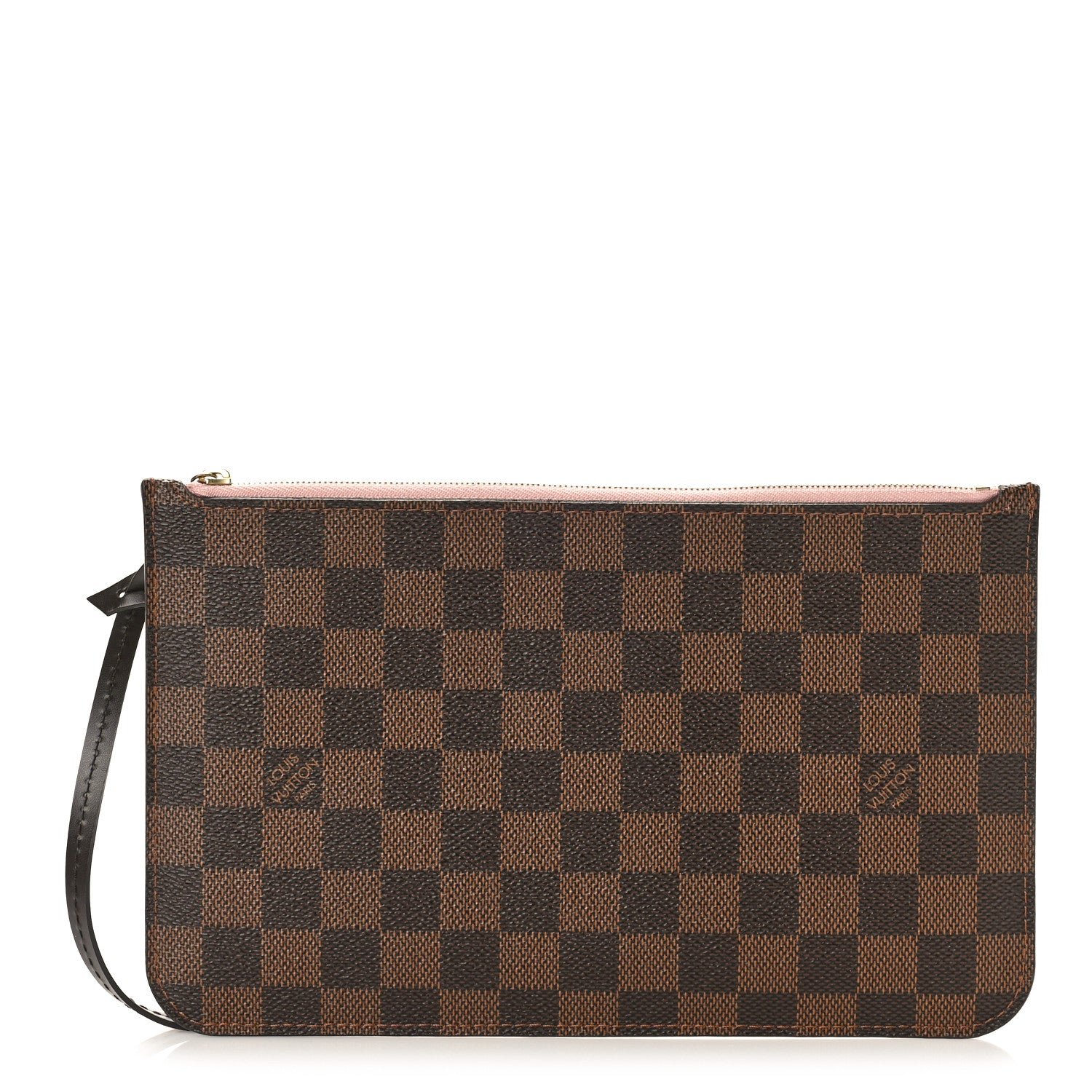 Louis Vuitton Damier Ebene Neverfull MM GM Pochette Rose Ballerine