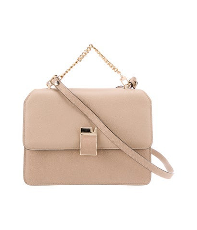 Valextra Leather Top Handle Bag