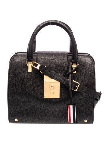 Leather Top Handle Bag