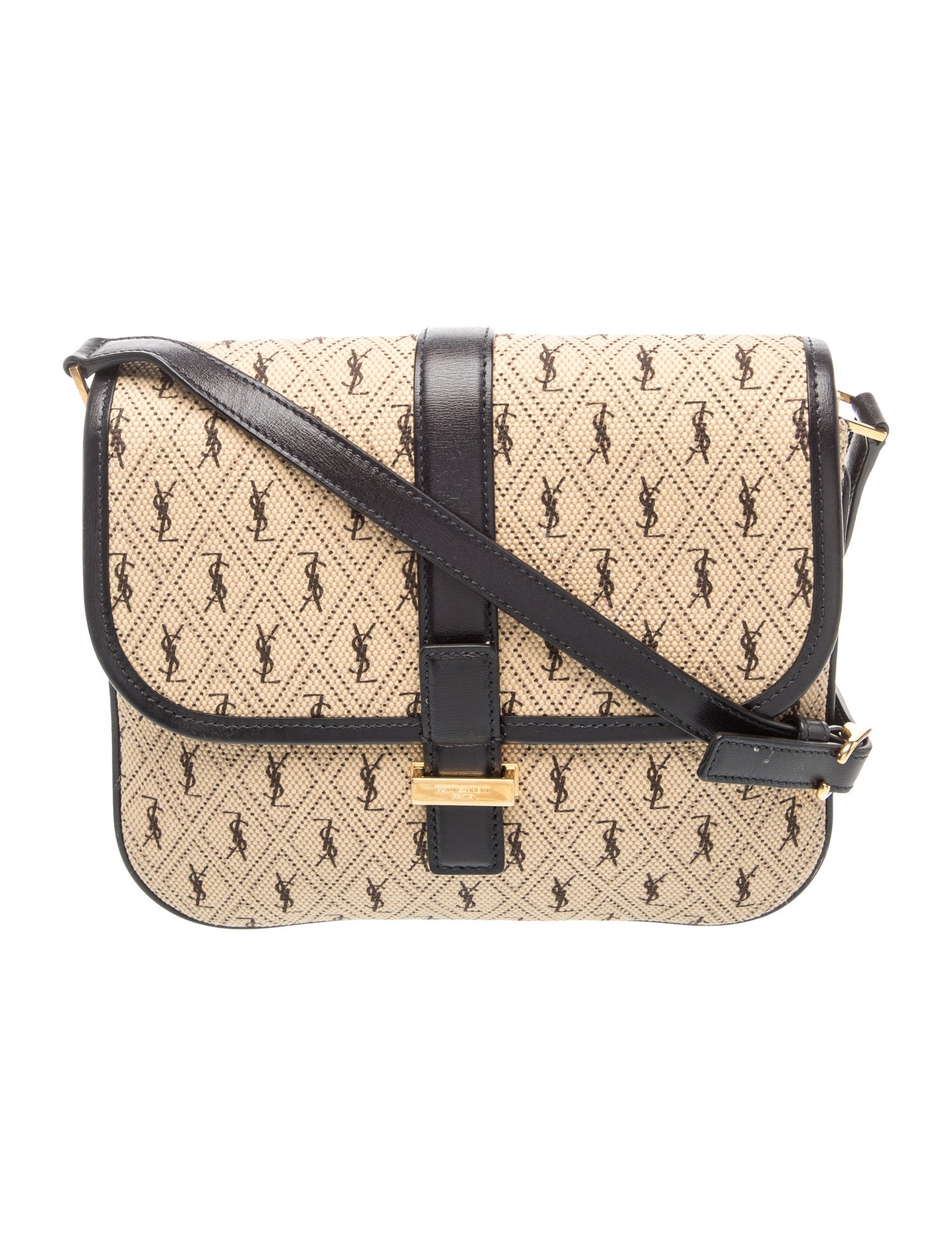Saint Laurent Canvas Shoulder Bag