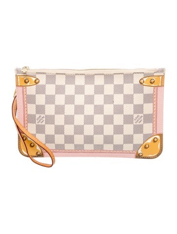 Damier Azur Neverfull Pouch