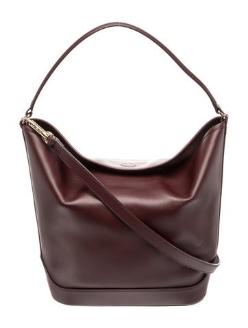 Leather Bucket Bag