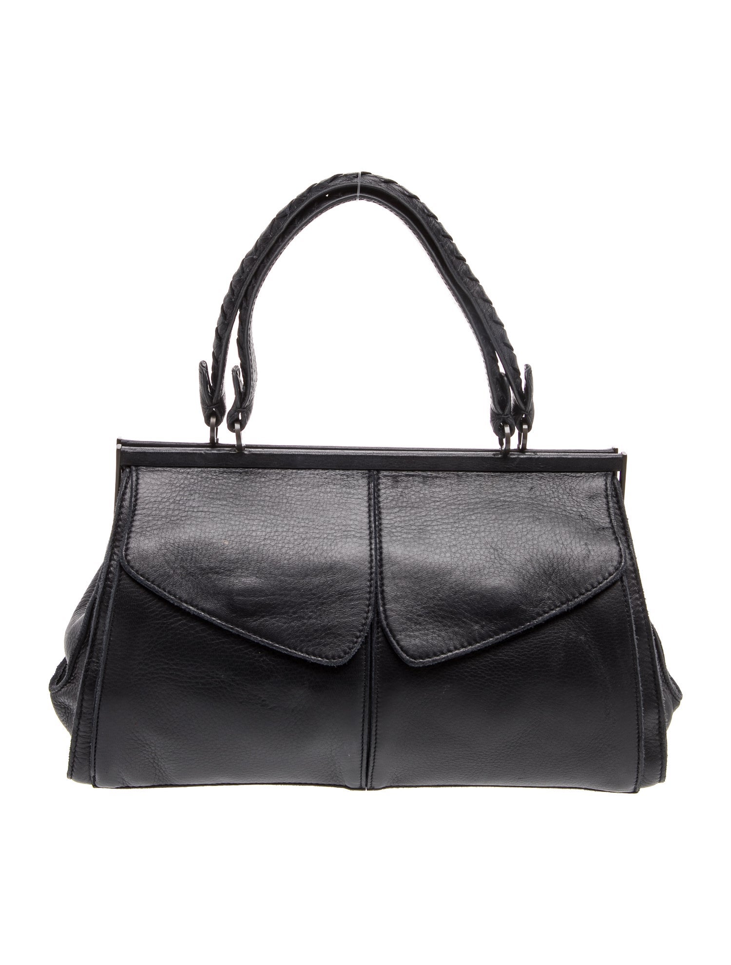 Bottega Veneta Intrecciato Cervo Frame Bag
