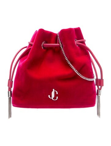 Velvet Bucket Bag
