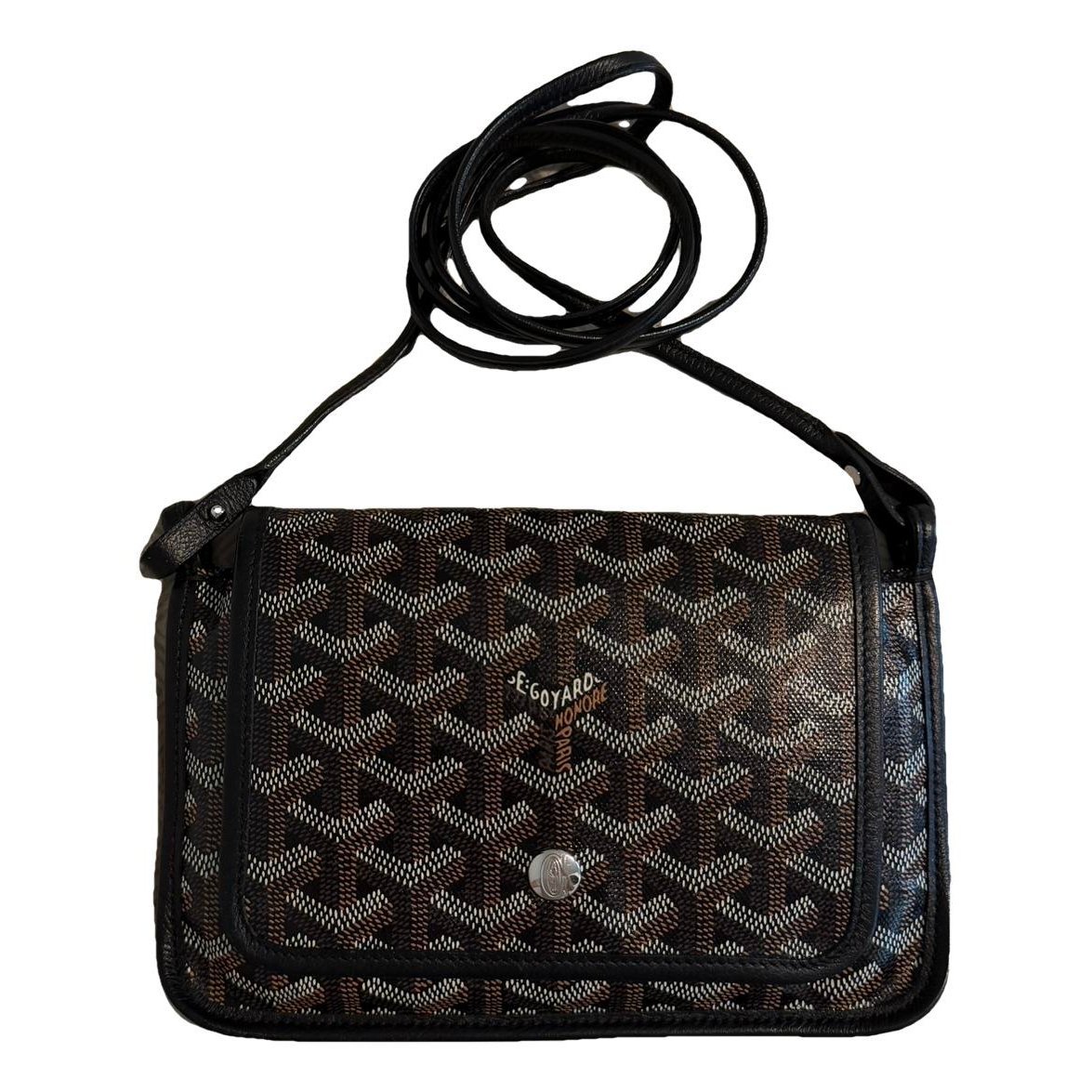 Goyard Plumet leather crossbody bag