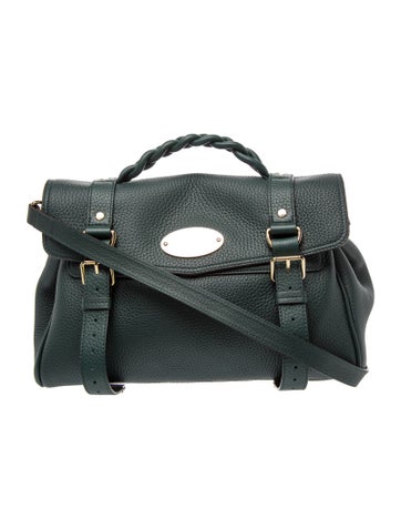 Mulberry Leather Top Handle Bag
