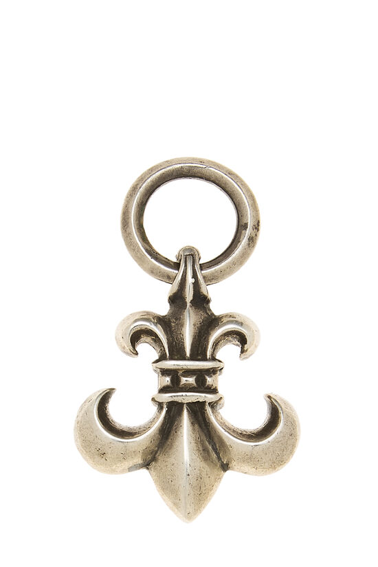 Chrome Hearts Sterling Silver BS Fleur-de-lis Pendant