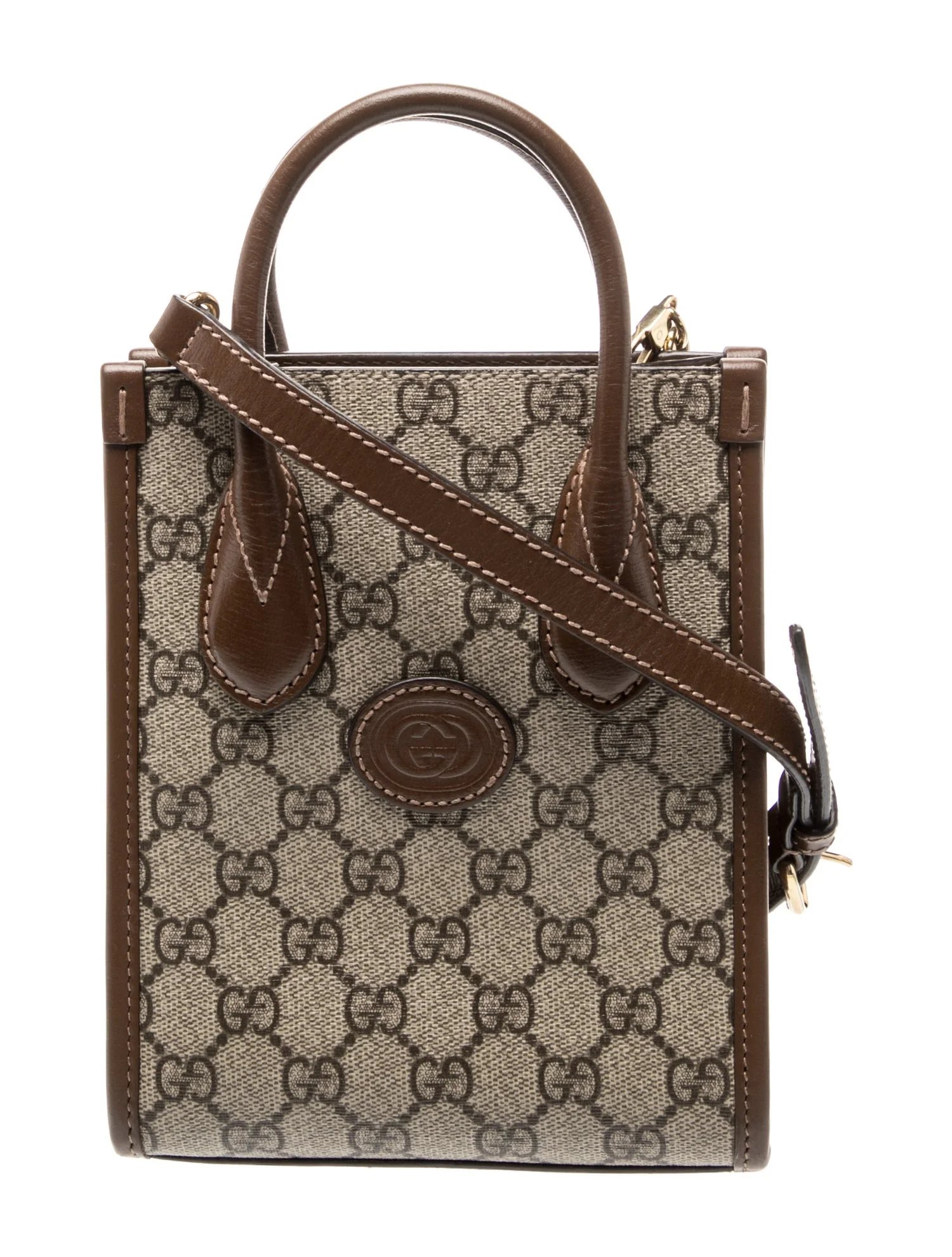GG Supreme Top Handle Bag