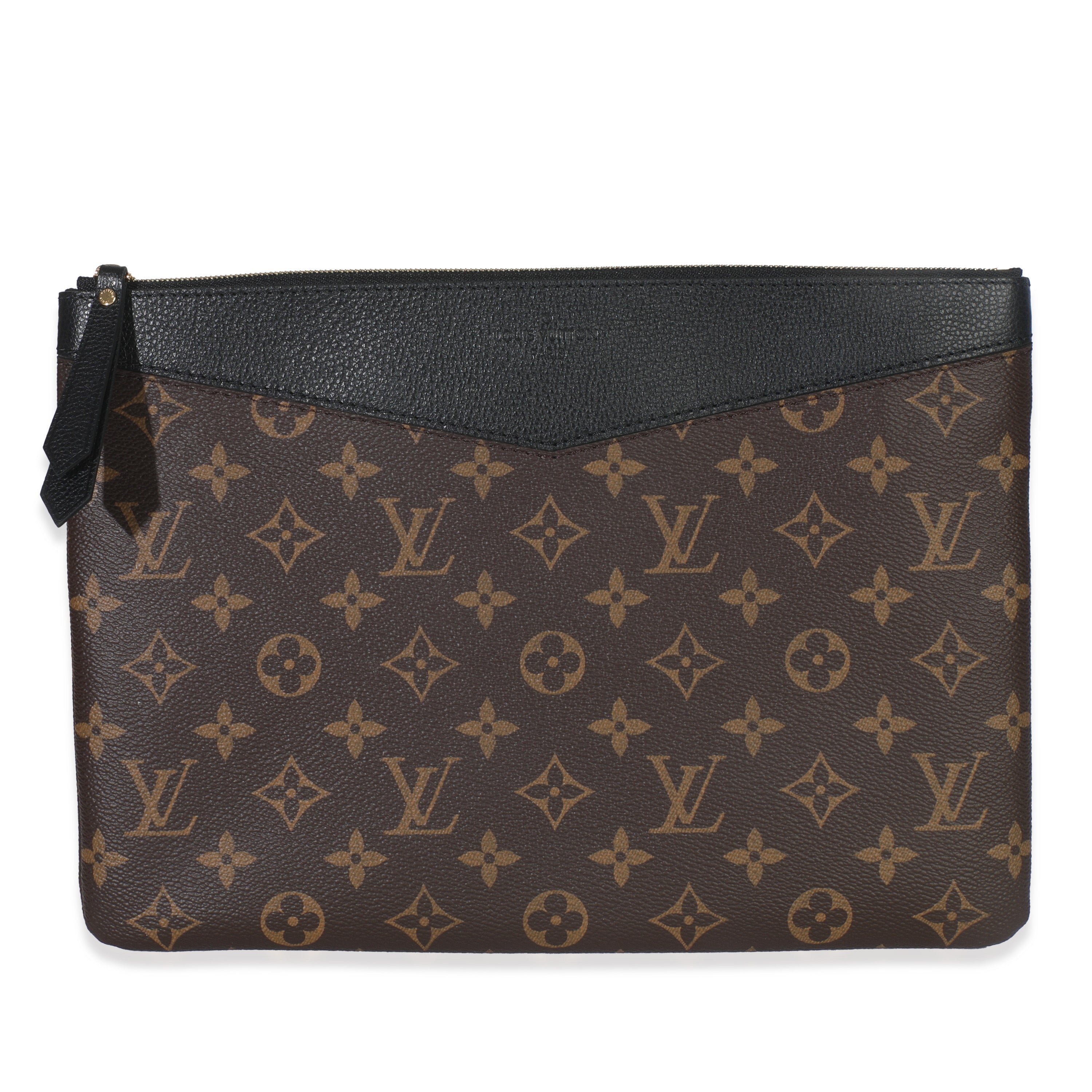 Louis Vuitton Black Monogram Canvas Daily Pouch