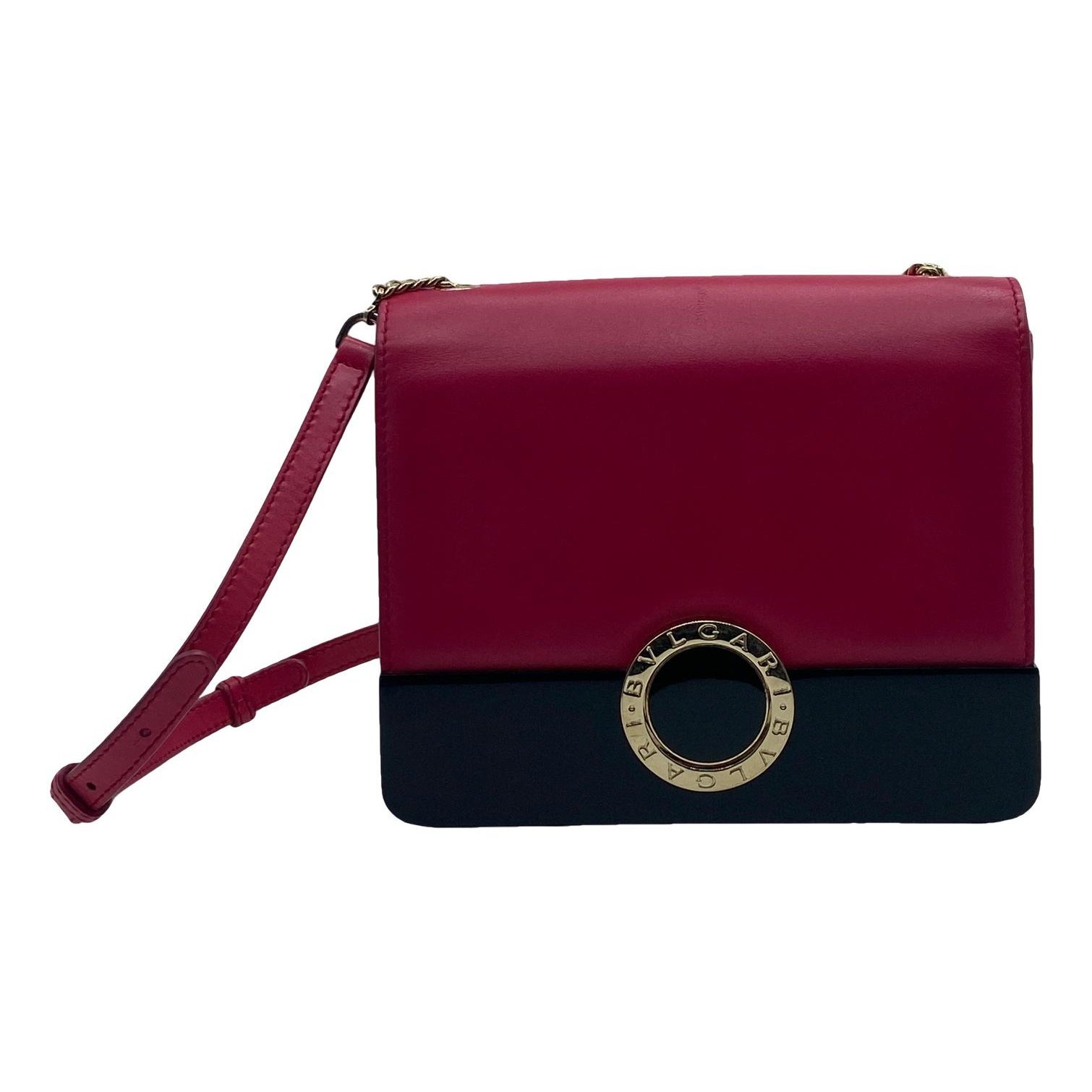 Bulgari leather handbag
