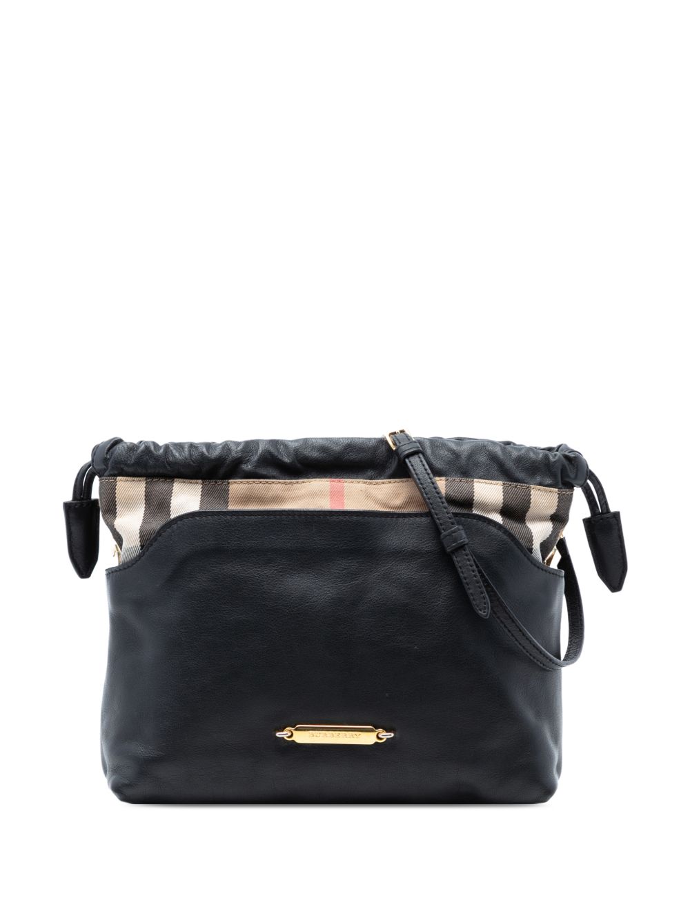 2000-2017 House Check Canvas and Calfskin Little Crush crossbody bag