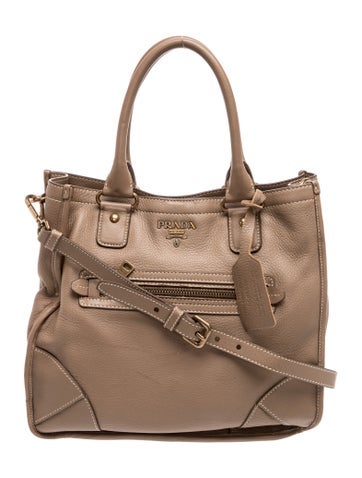 Vitello Daino Leather Tote