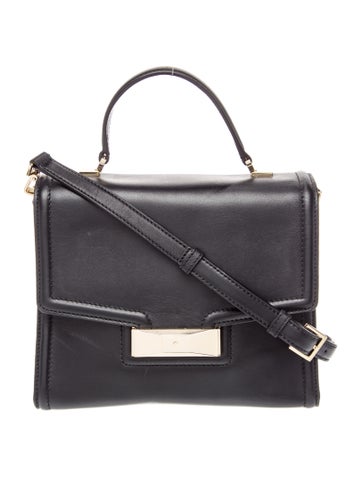 Leather Top Handle Bag