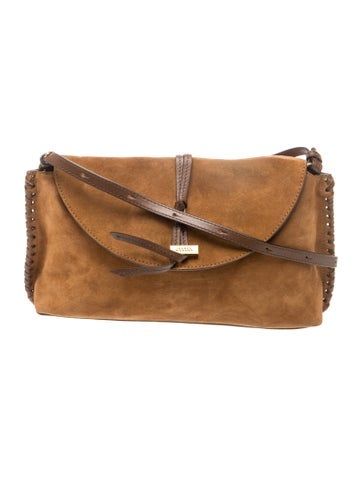 Suede Crossbody Bag