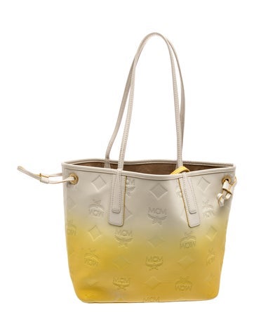 MCM Leather Bucket Bag