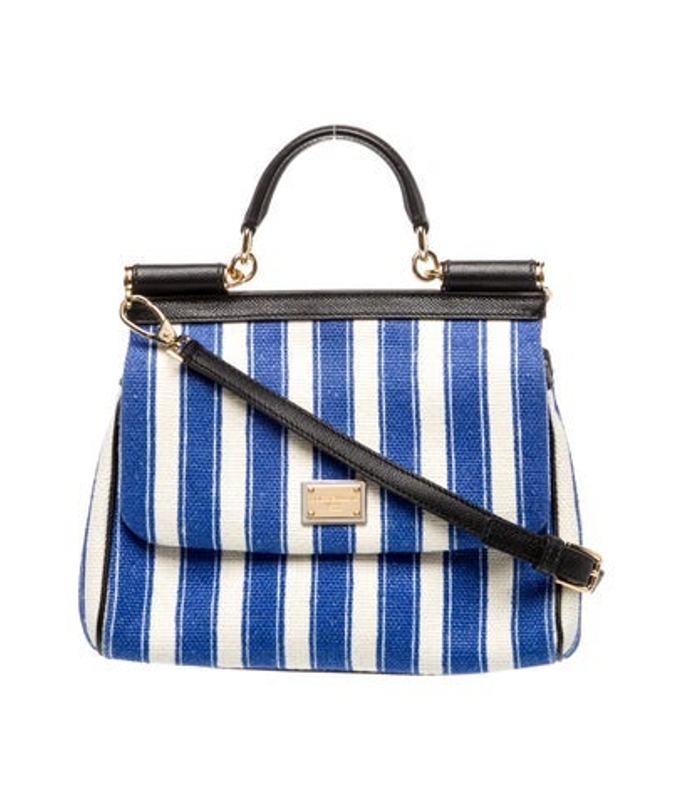 Dolce & Gabbana Gabbana Canvas Sicily Bag Medium