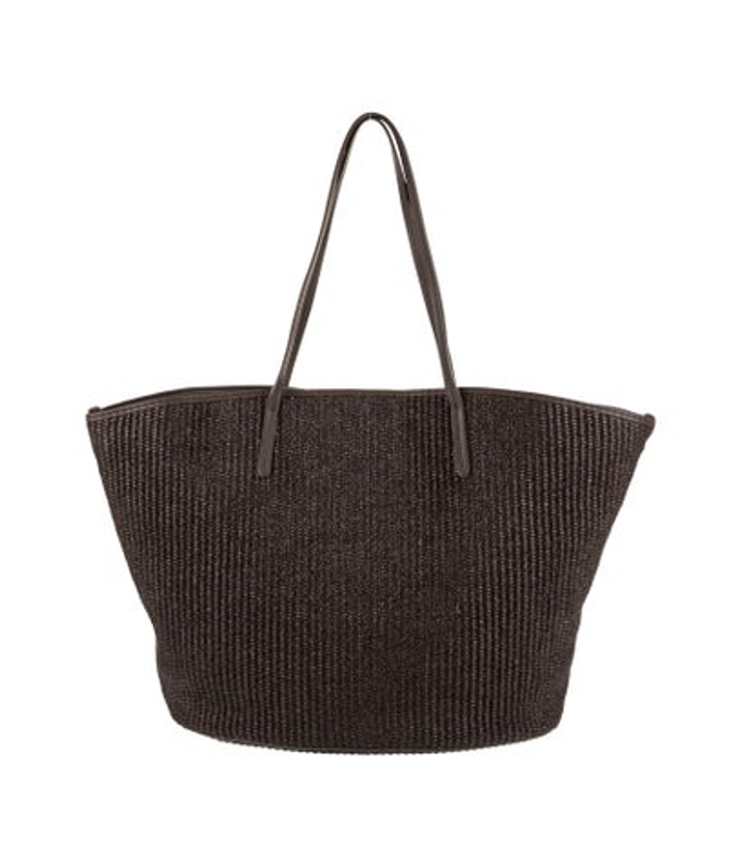 Brunello Cucinelli Cucinelli Raffia Tote