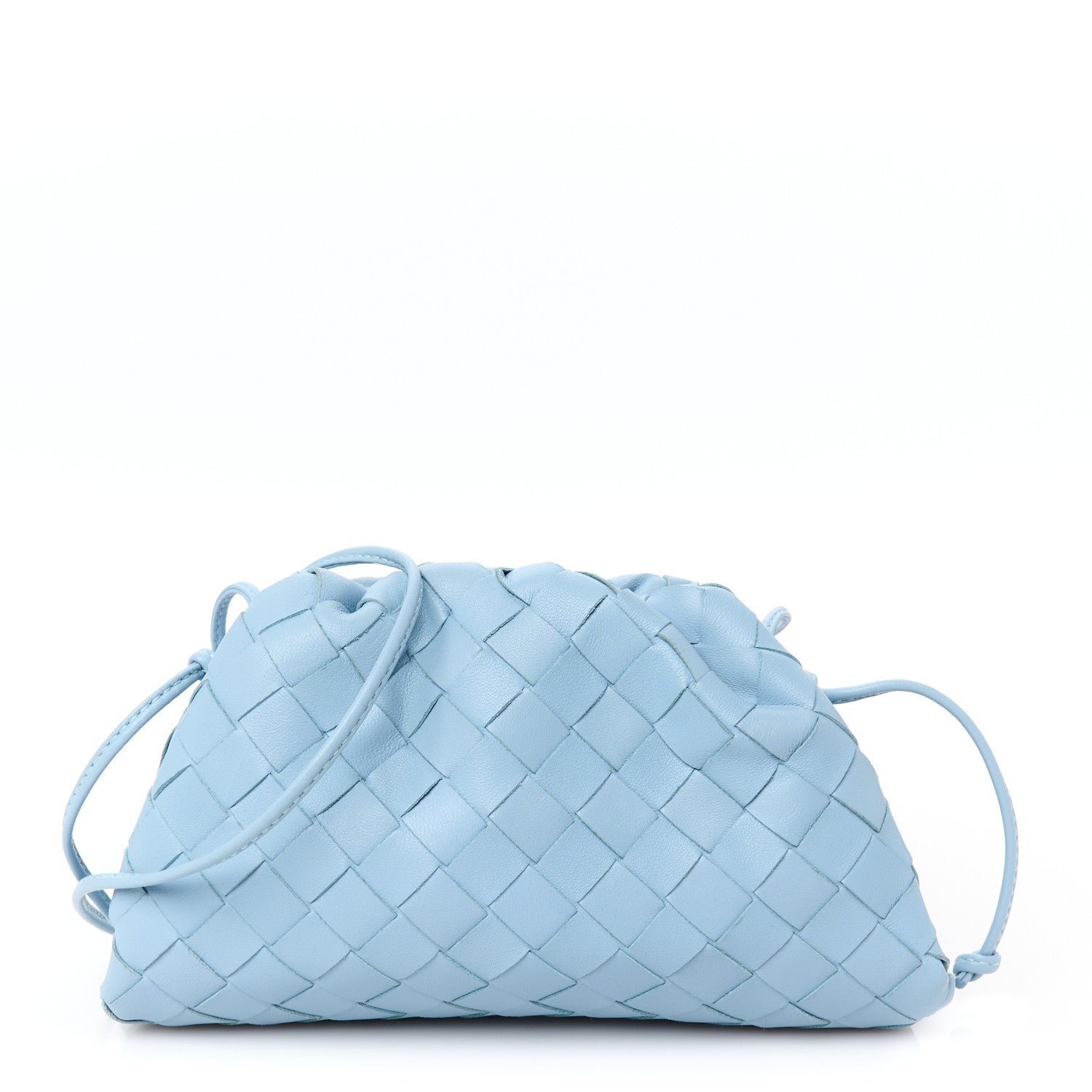 Bottega Veneta Nappa Intrecciato The Mini Pouch Ice