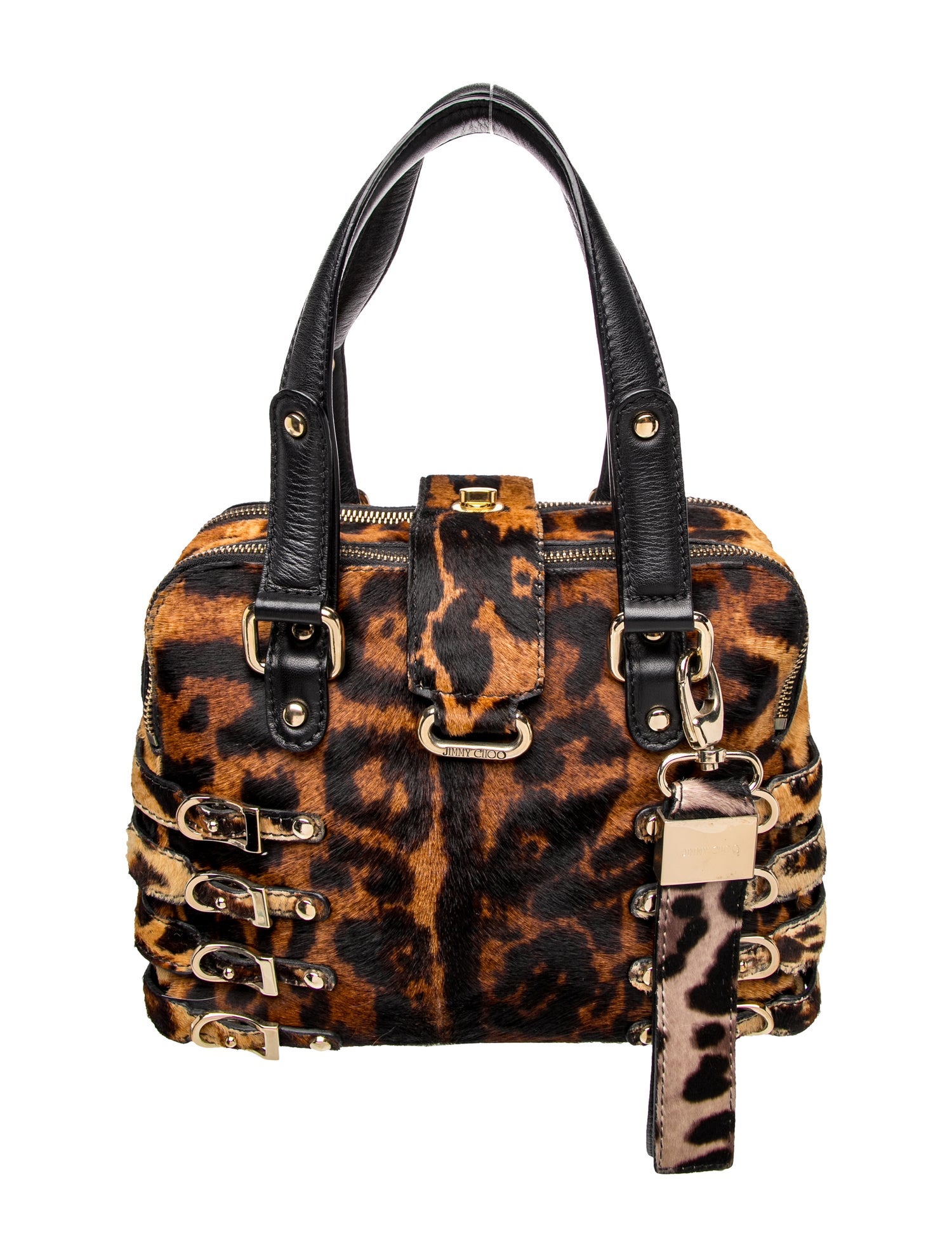 Ponyhair Top Handle Bag