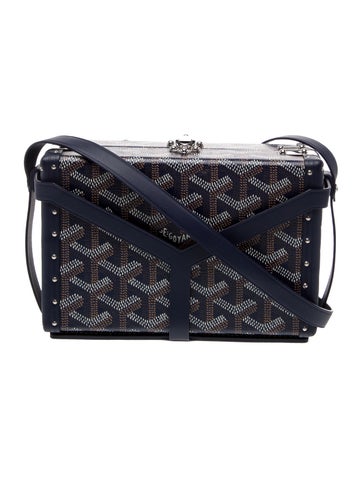 Goyard Goyardine Minaudière Trunk Mini