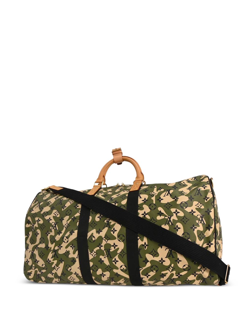 Louis Vuitton 2008 x Takashi Murakami 55 Keepall Bandouliere travel bag