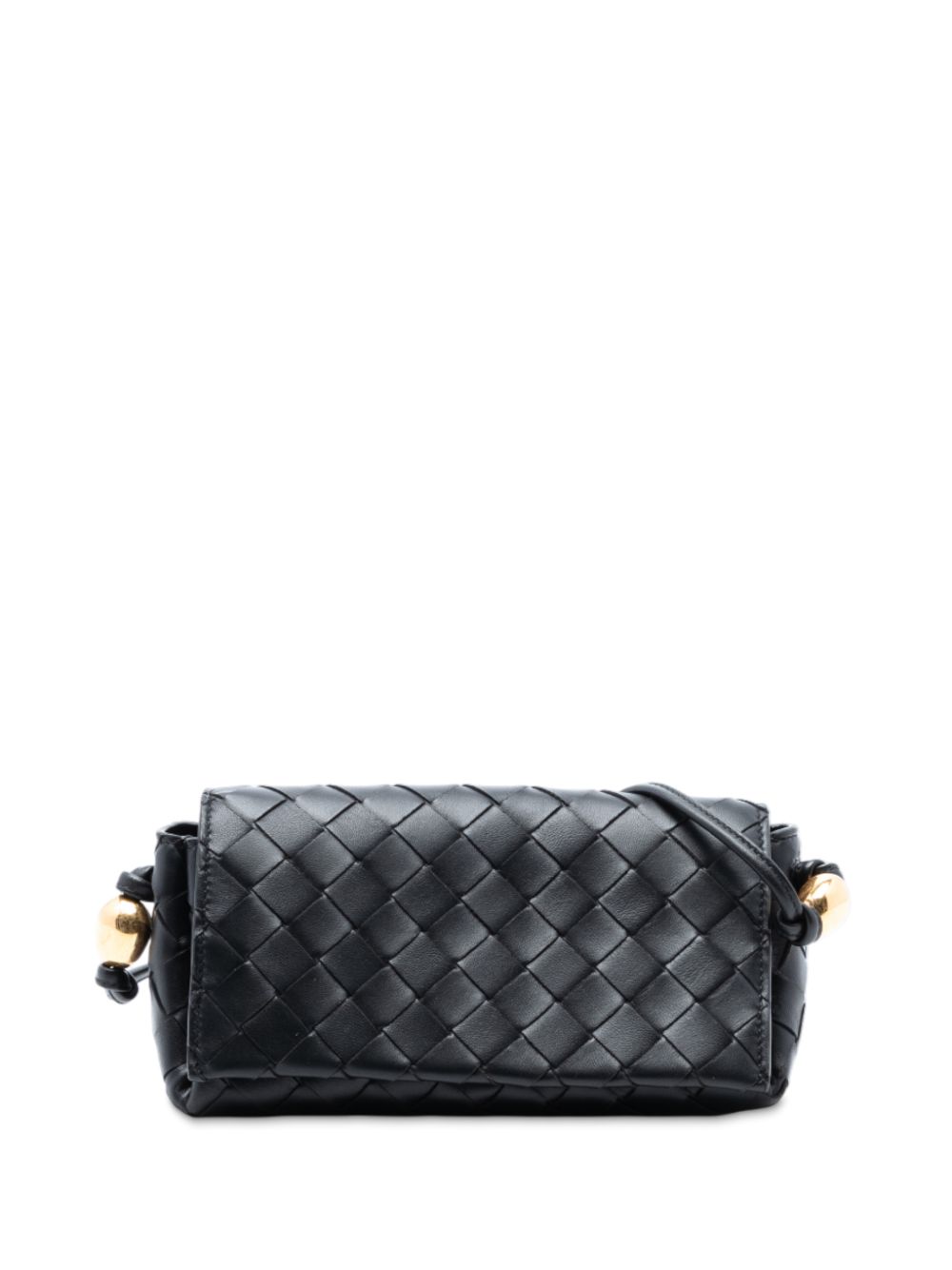 2012-2025 Nappa Intrecciato Pouch On Strap crossbody bag