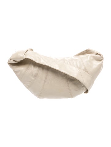 Lemaire Leather Fortune Croissant Small