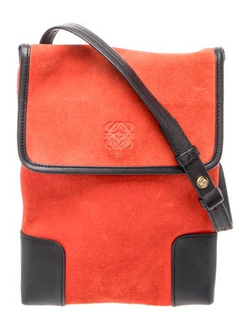 Suede Crossbody Bag