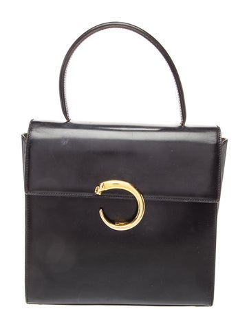 Leather Top Handle Bag