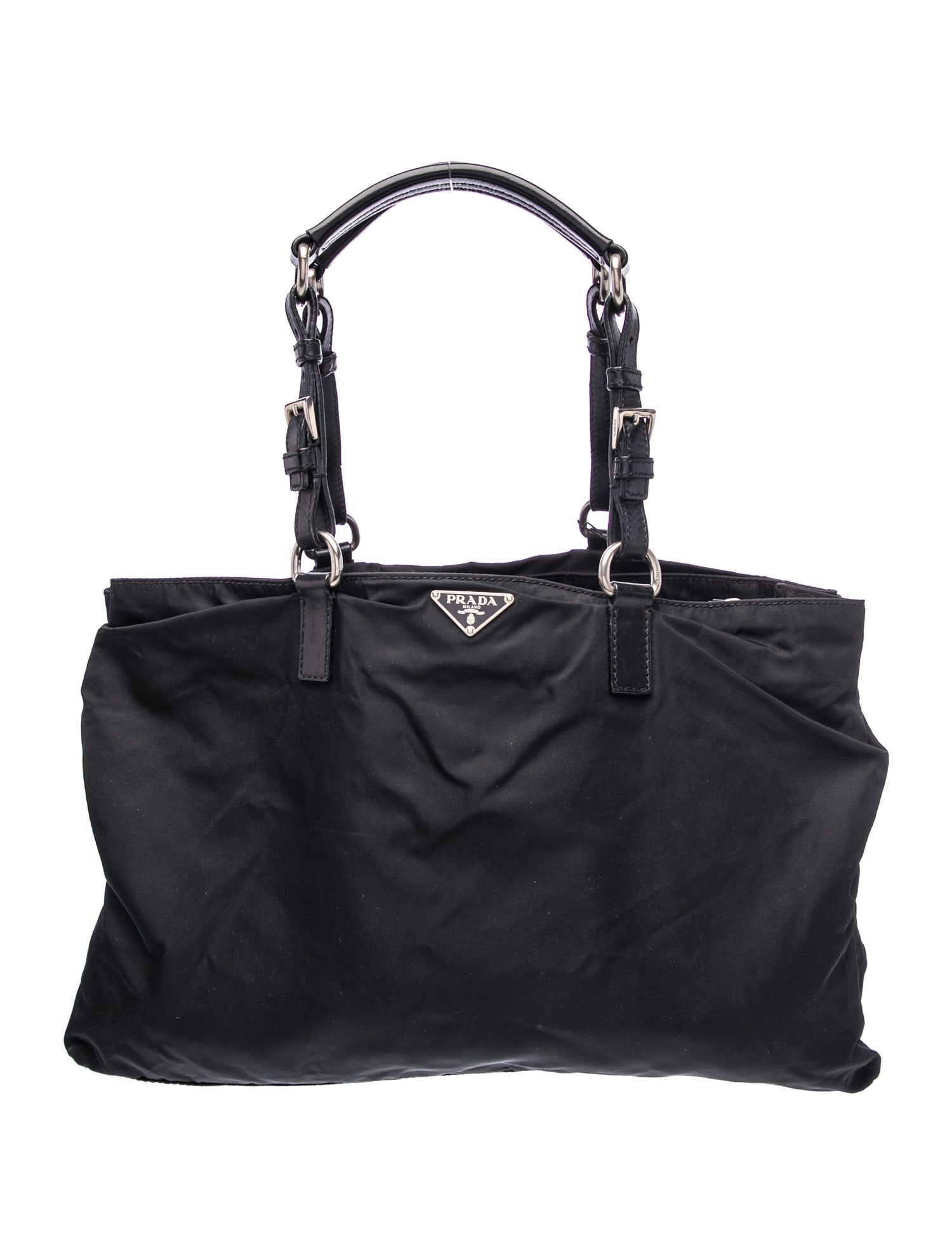 Enameled Metal Triangle Shoulder Bag