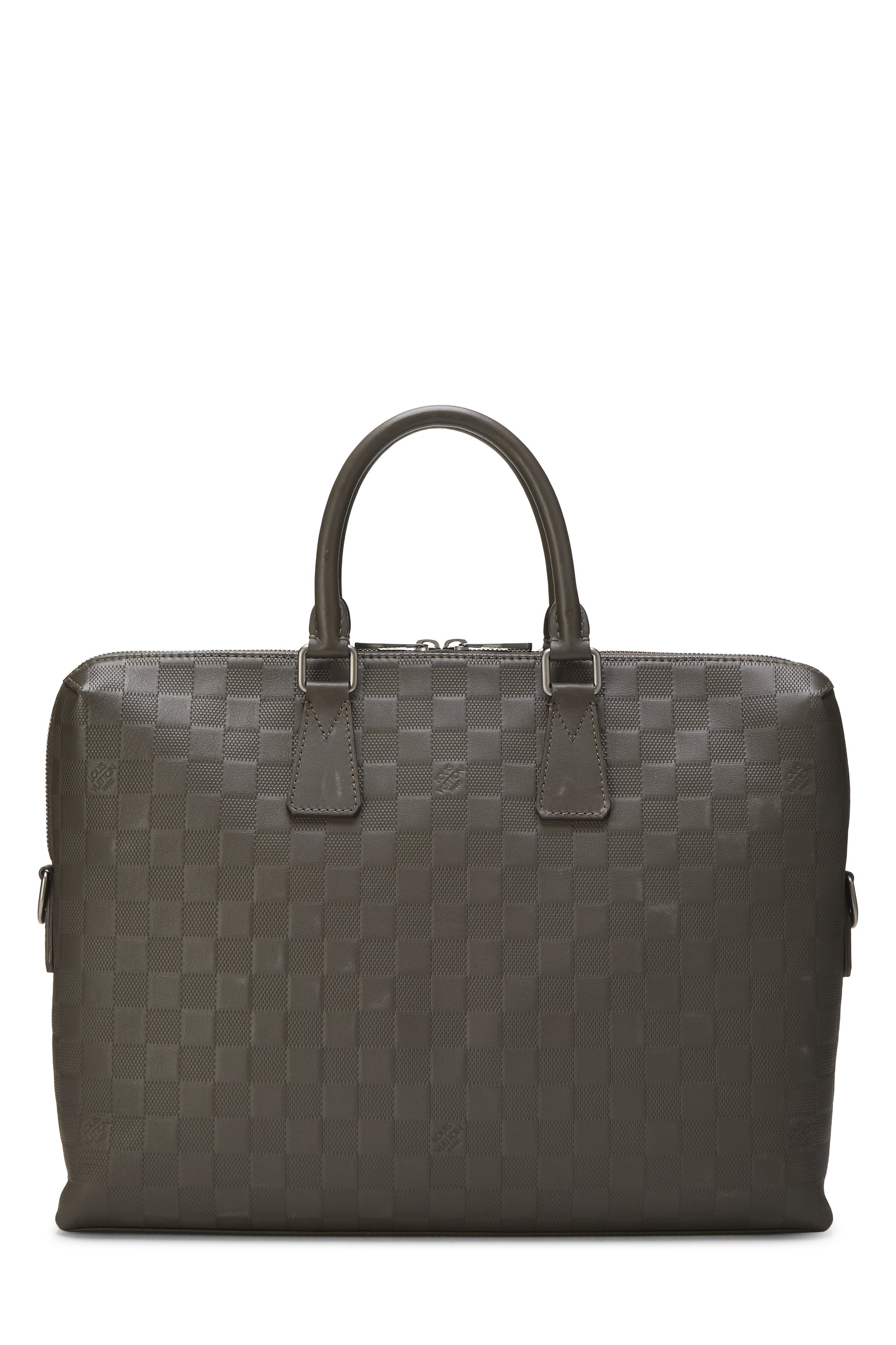 Grey Damier Ebene Porte Documents Jour