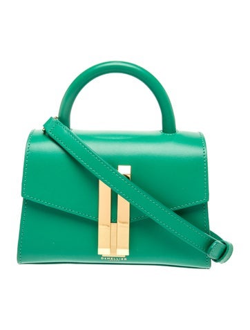 Leather Top Handle Bag