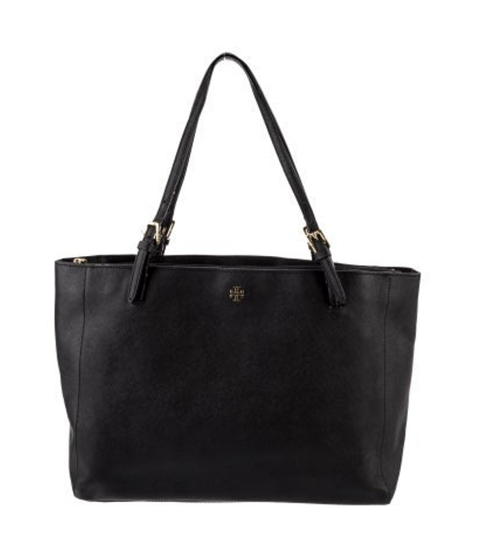 Tory Burch Burch Saffiano Leather Tote