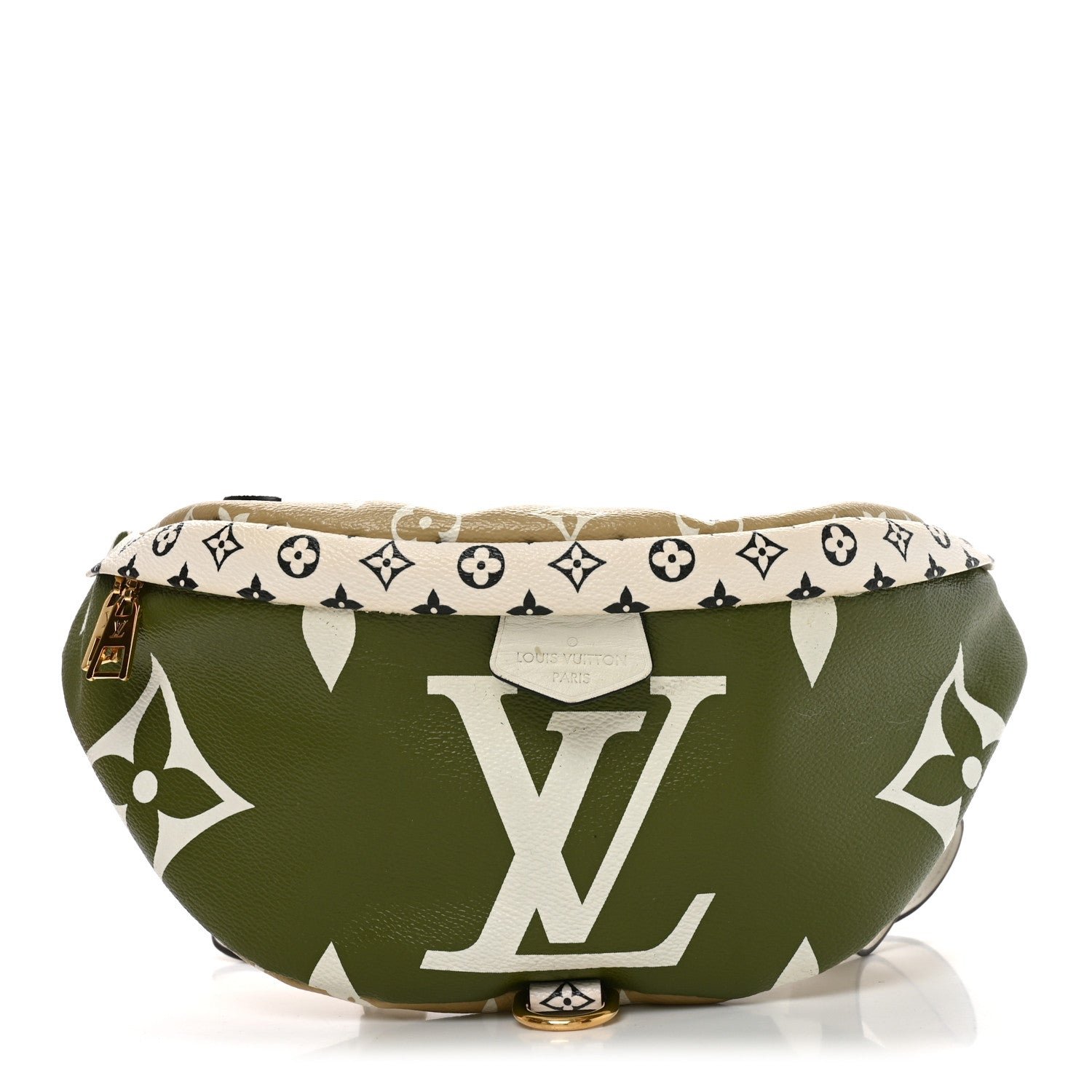 Louis Vuitton Monogram Giant Bumbag Kaki Beige