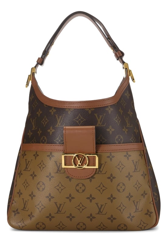 Monogram Reversed Dauphine Hobo MM