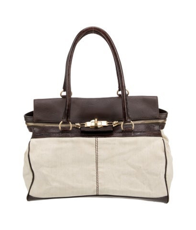 Max Mara Mara Canvas Shoulder Bag
