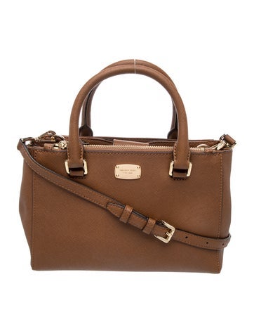 Saffiano Leather Top Handle Bag