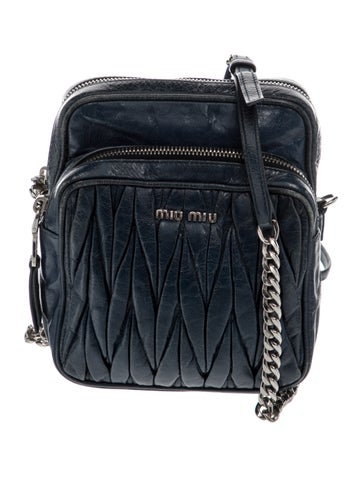 Miu Miu Leather Crossbody Bag
