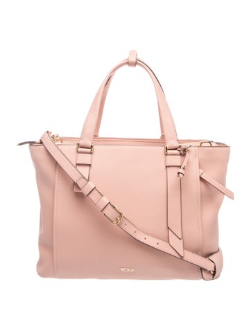Leather Top Handle Bag
