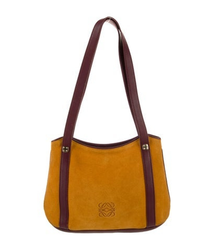 Loewe Suede Shoulder Bag Vintage