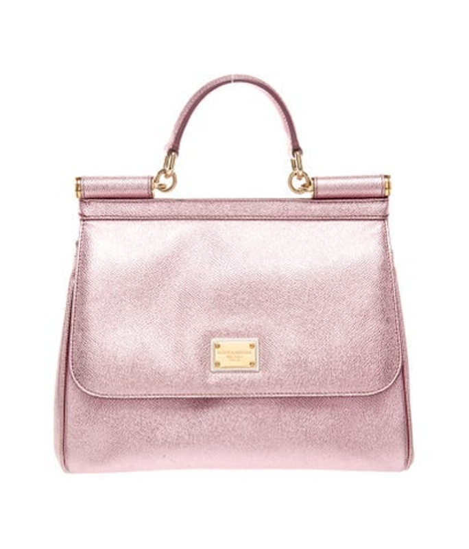 Dolce & Gabbana Gabbana Leather Sicily Bag