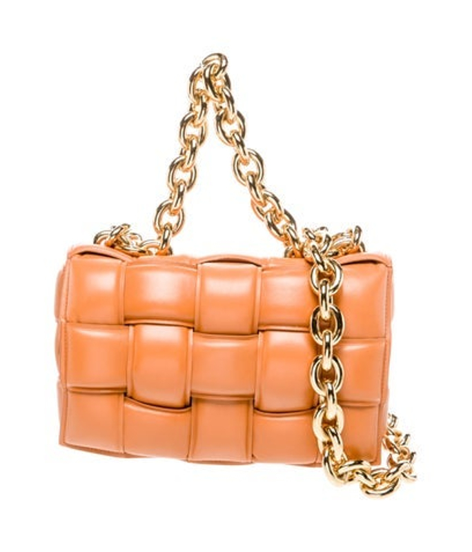 Bottega Veneta Veneta Intrecciato Chain Padded Cassette